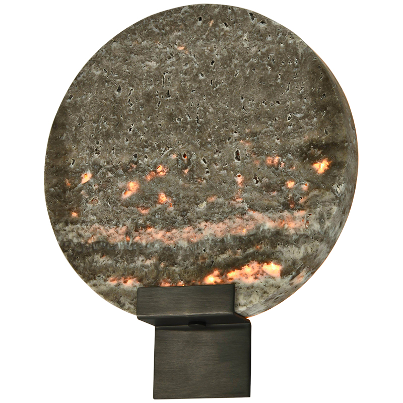 स्नोफ्लेक संगमरमर कला एलईडी recessed दीवार प्रकाश