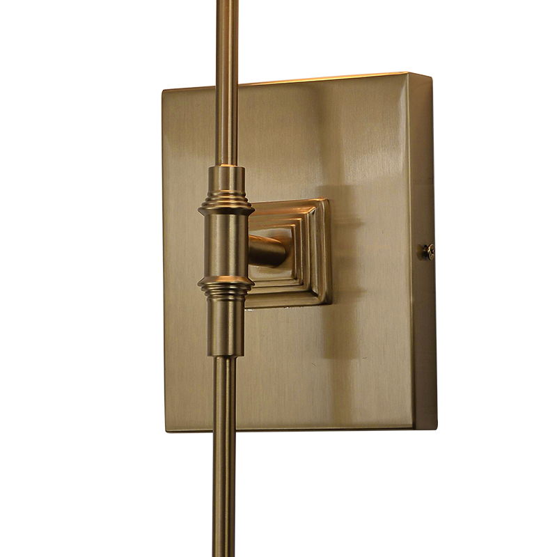 Bedroom dressing table wall lamp with lampshade
