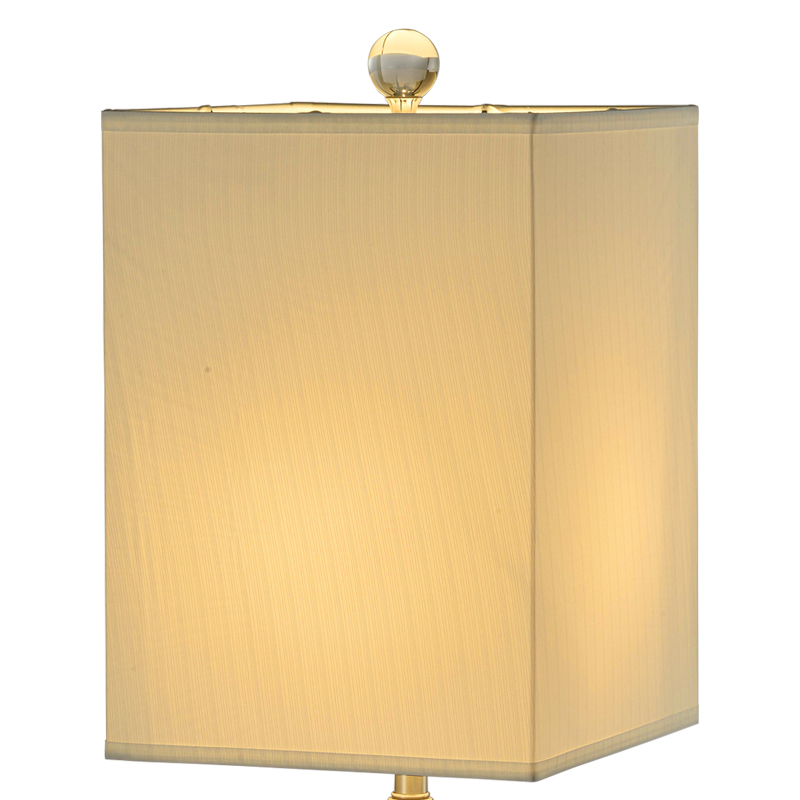 Imitatie messing kristal marmeren tafellamp