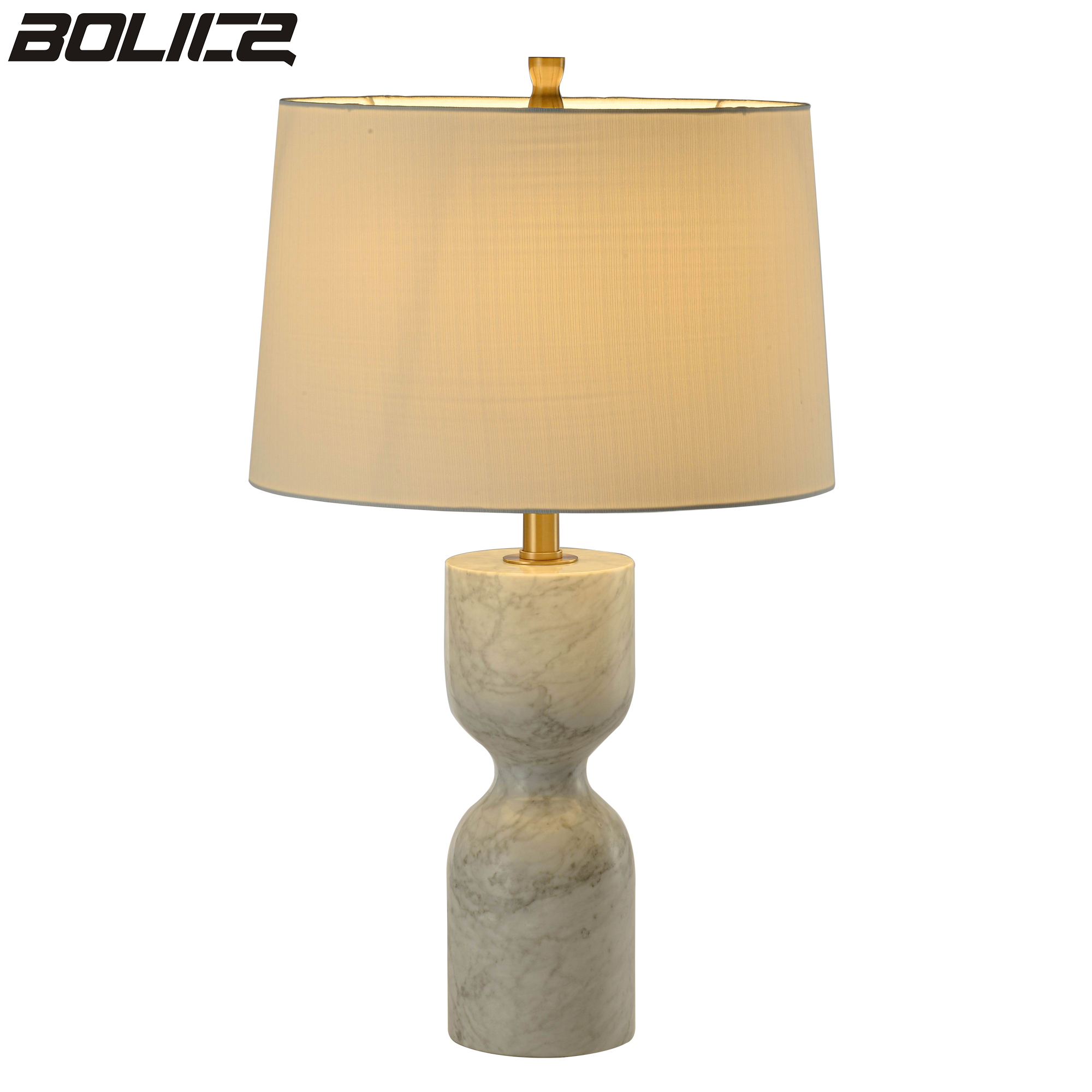 Moderne lichte luxe marmeren tafellamp