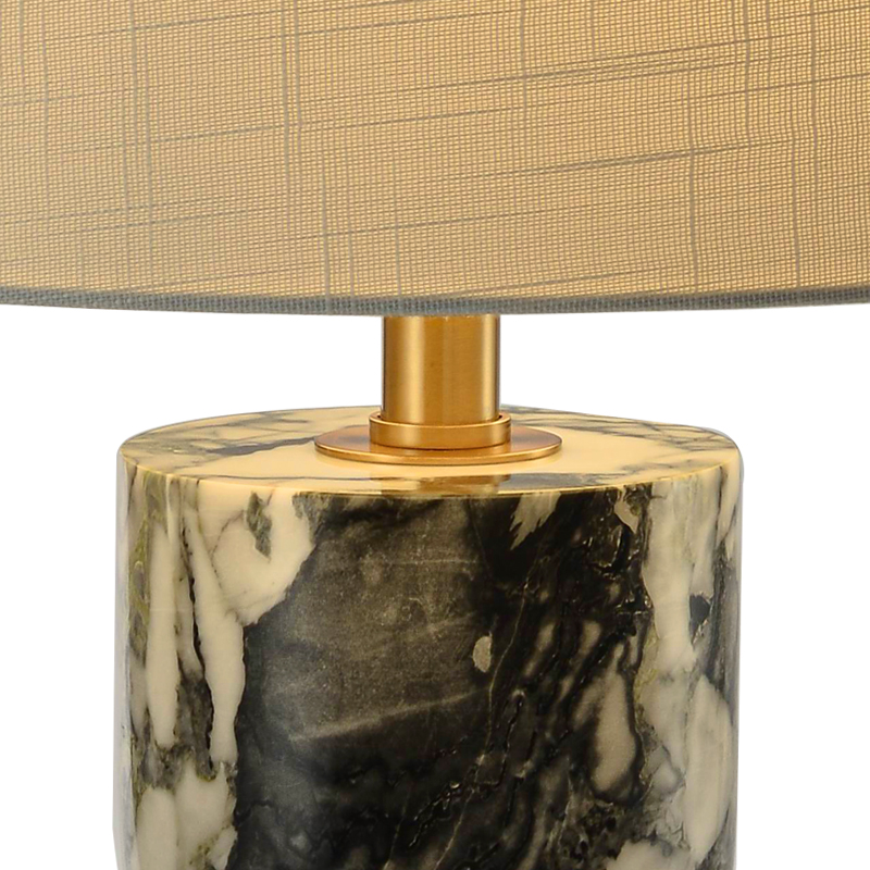 Moderne lichte luxe marmeren tafellamp