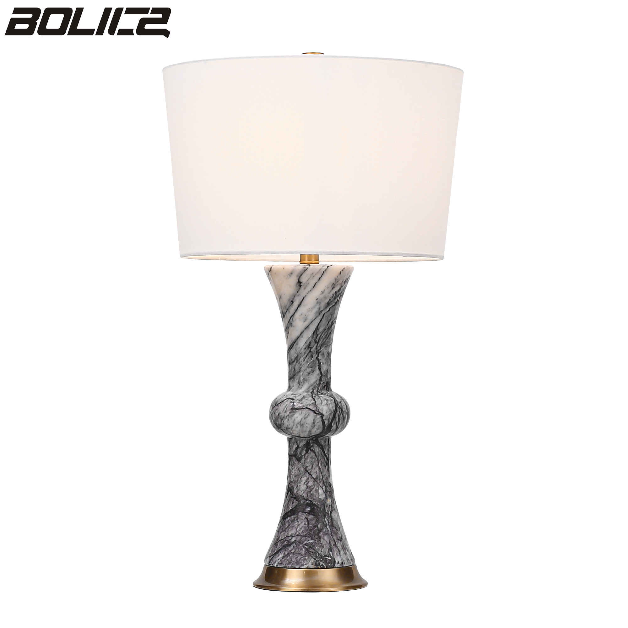 Unieke marmeren moderne vloerlamp