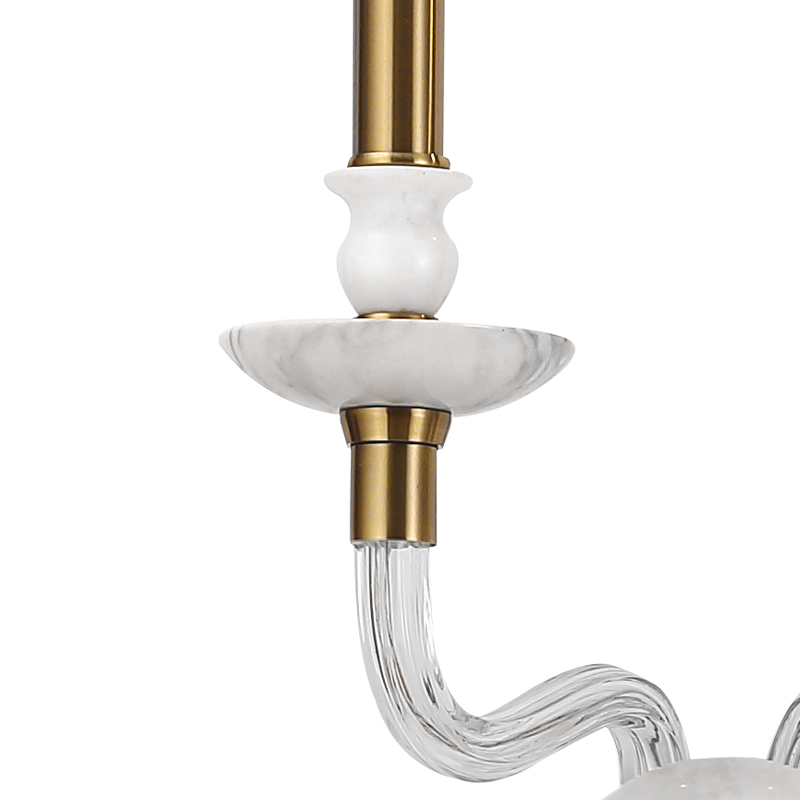 Amerikaanse moderne marmeren wandlamp