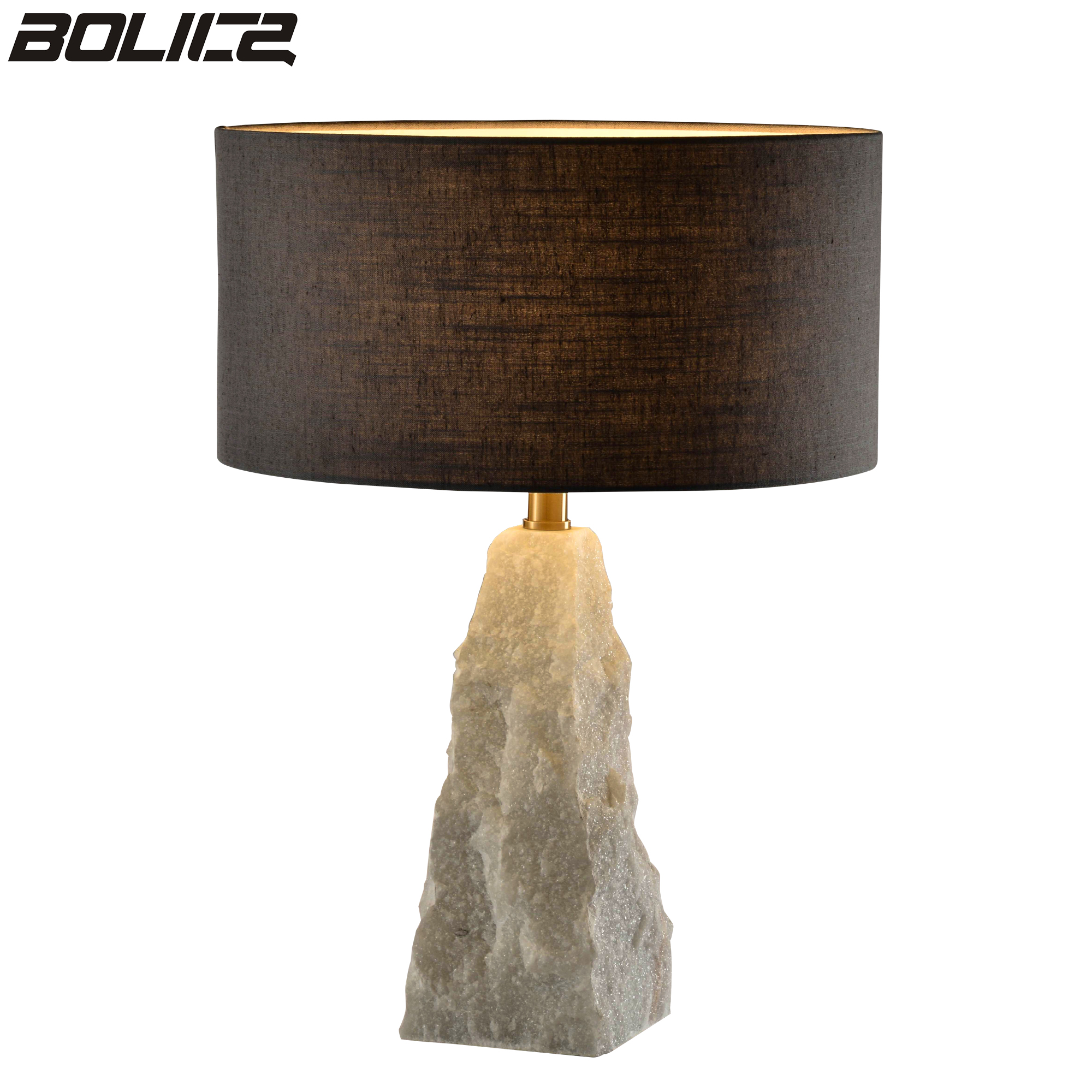 Creatieve stenen lampvoet tafellamp