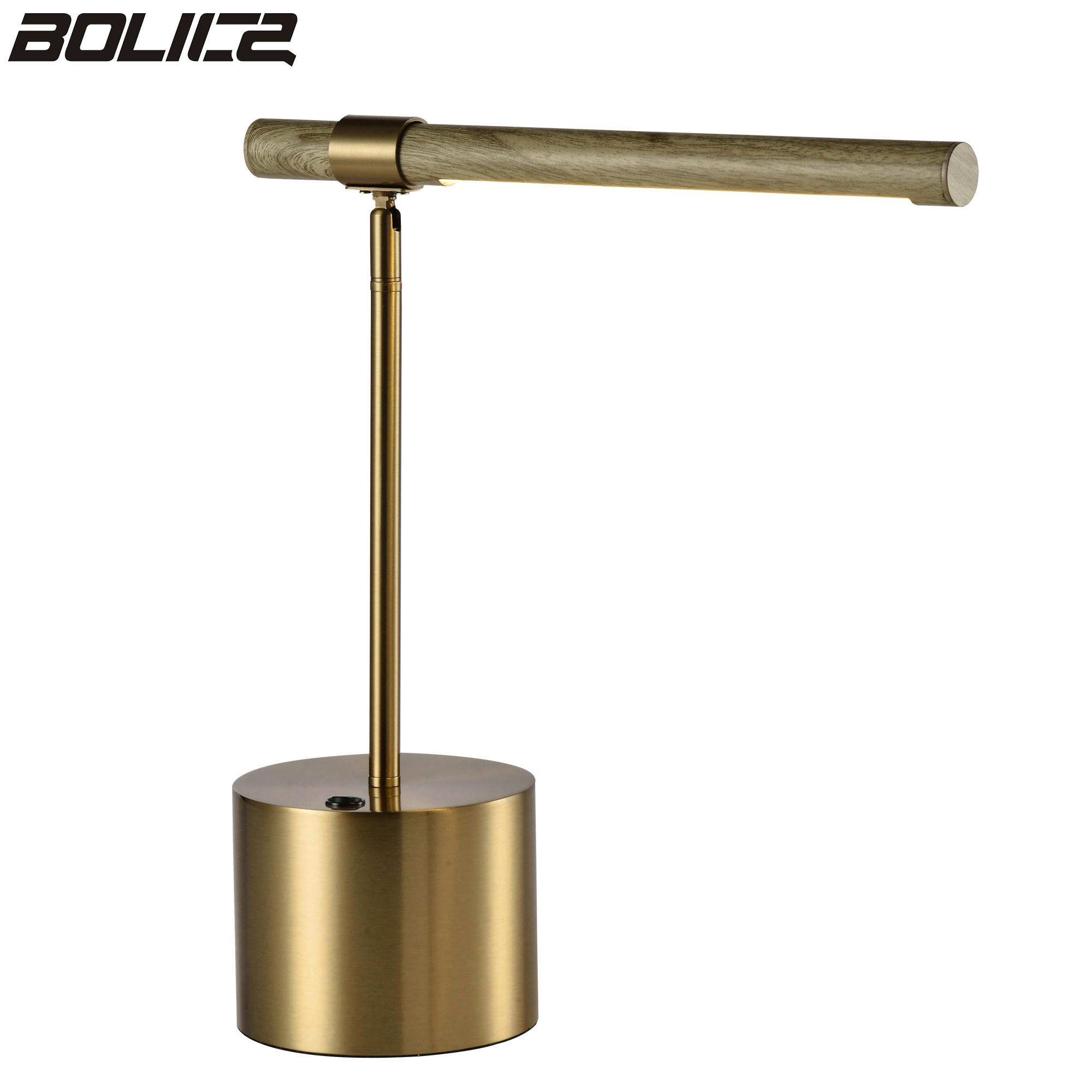 Moderne, eenvoudige, lichte, luxe metalen tafellamp