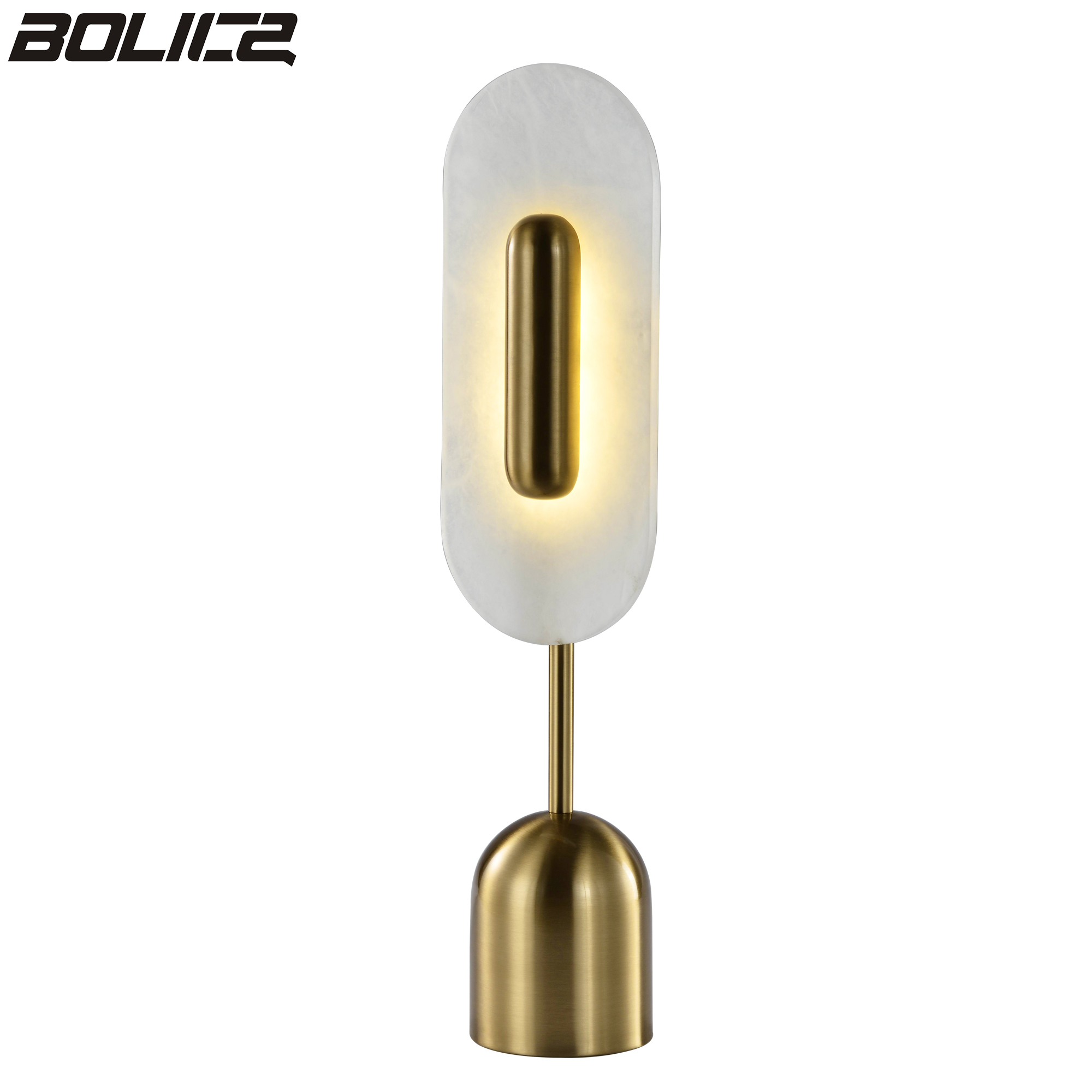 Postmoderne lichte luxe metalen tafellamp