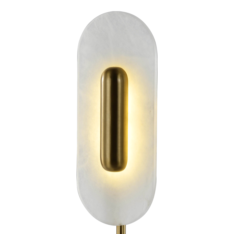 Postmoderne lichte luxe metalen tafellamp