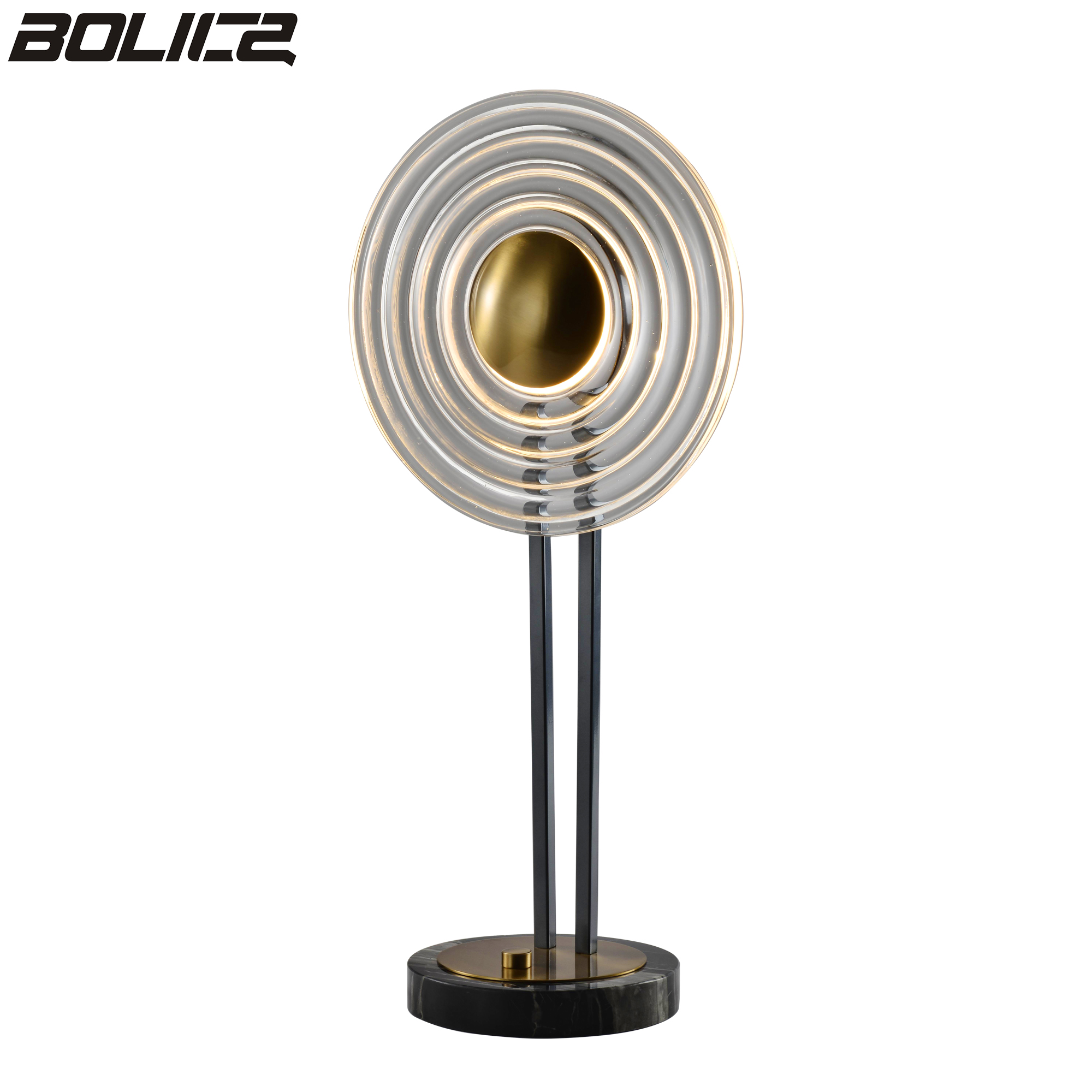 Postmoderne design eenvoudige metalen tafellamp