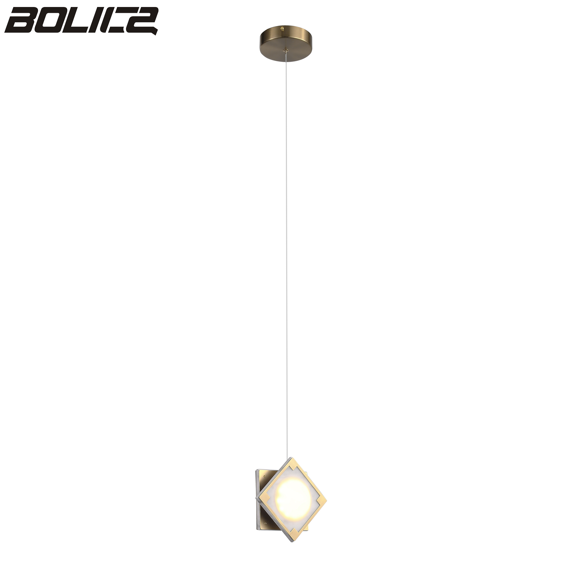 Moderne, eenvoudige, unieke decoratieve kroonluchter