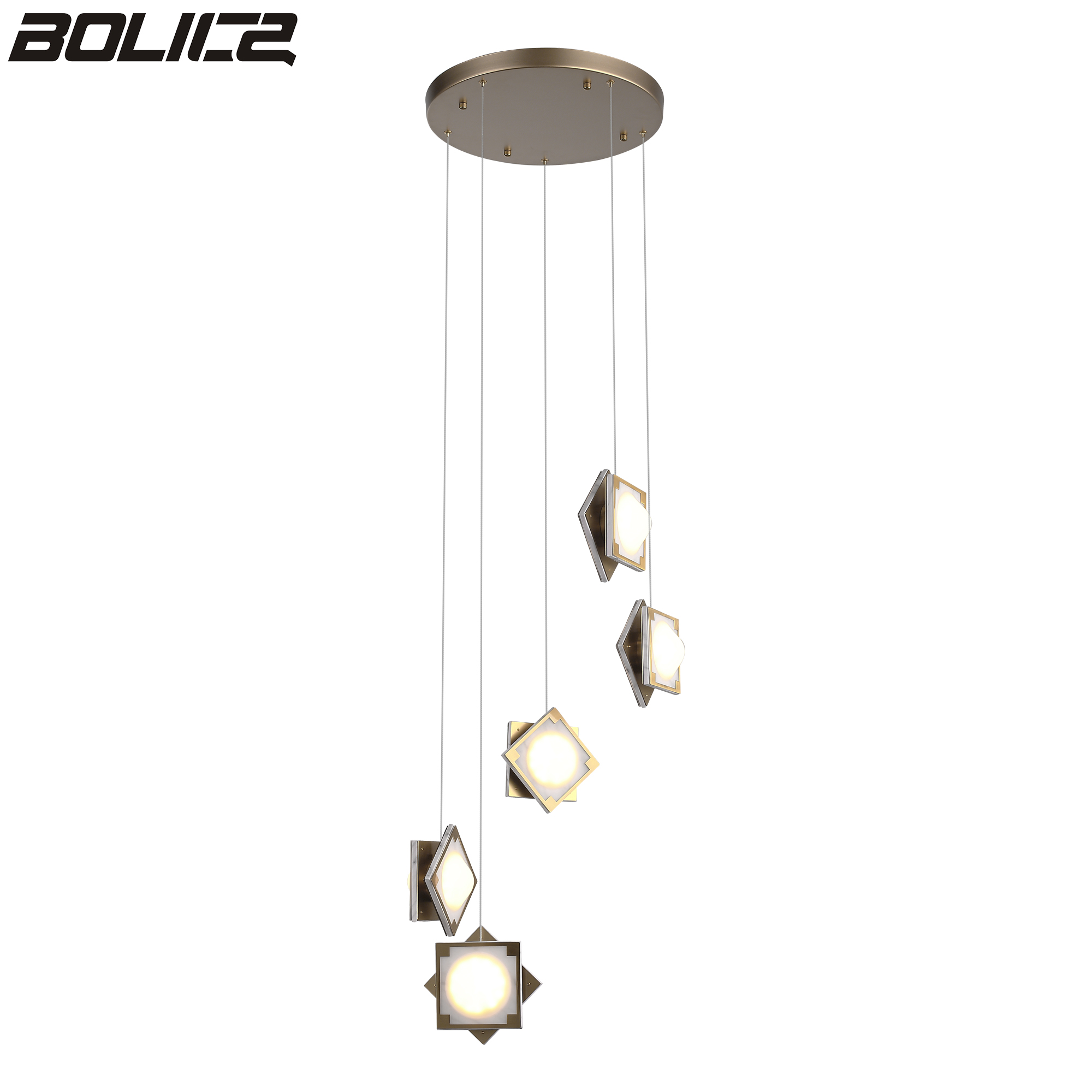 Moderne, eenvoudige, unieke decoratieve kroonluchter Moderne, eenvoudige, unieke decoratieve kroonluchter