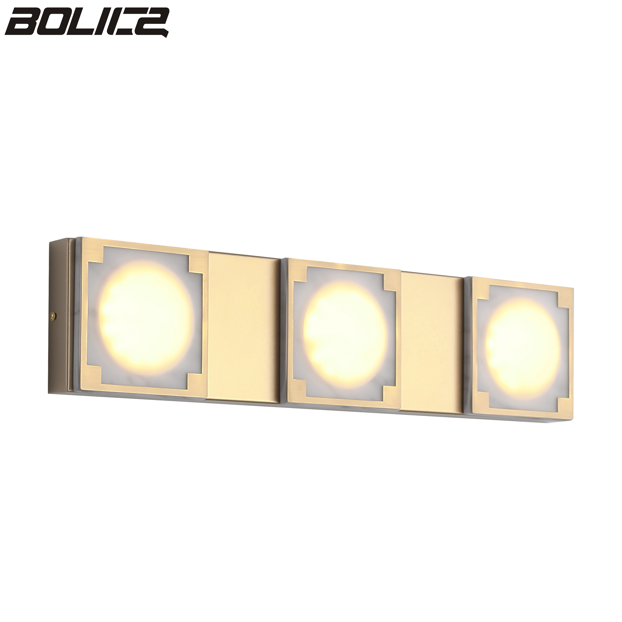 Gouden moderne design wandlamp