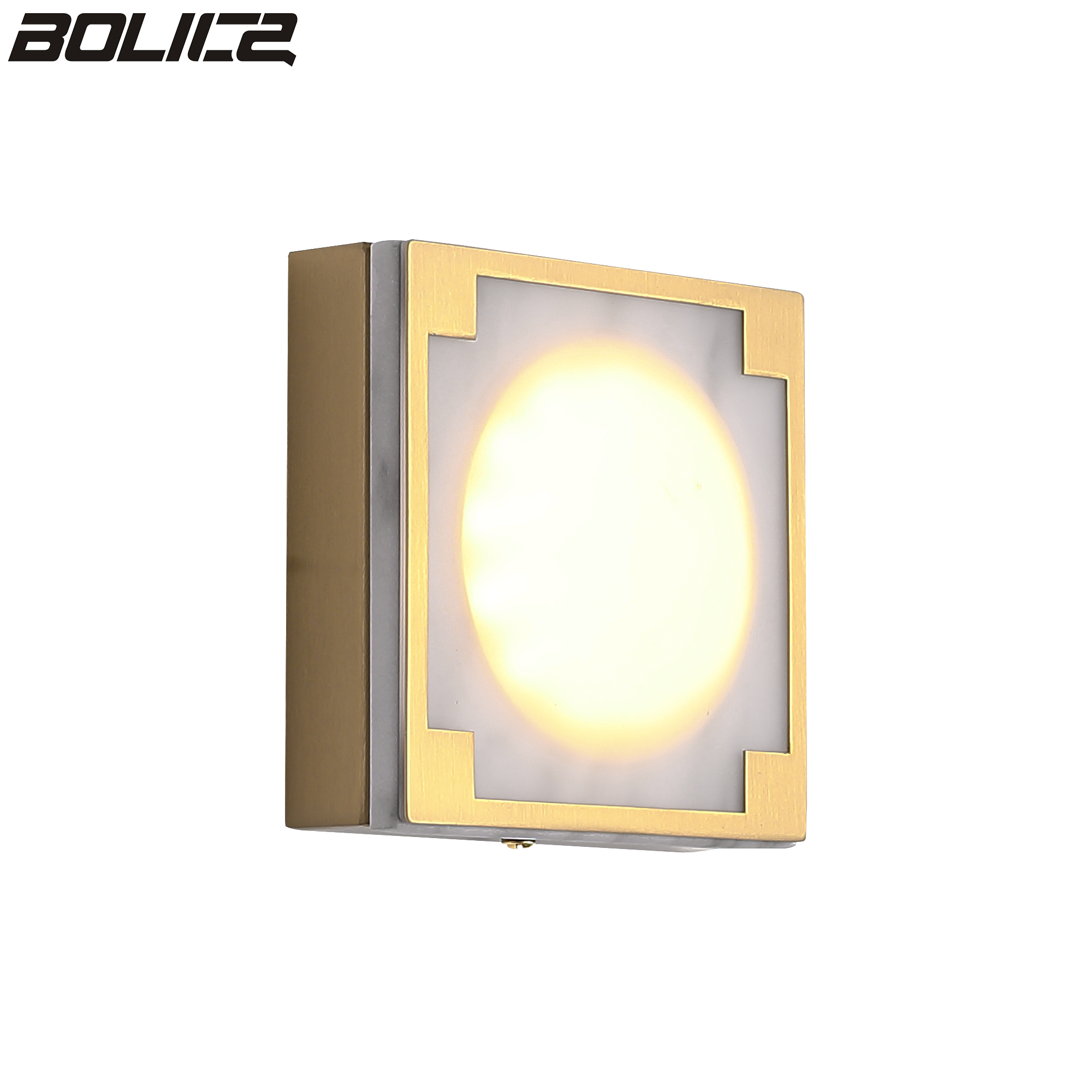 Gouden moderne design wandlamp
