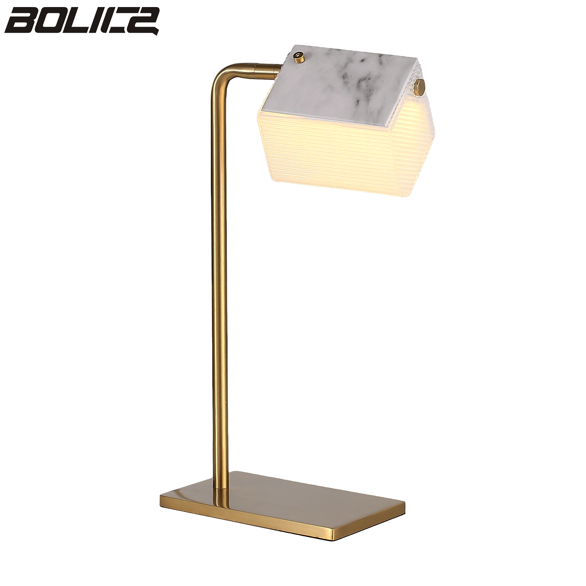 Geometrische moderne minimalistische metalen tafellamp