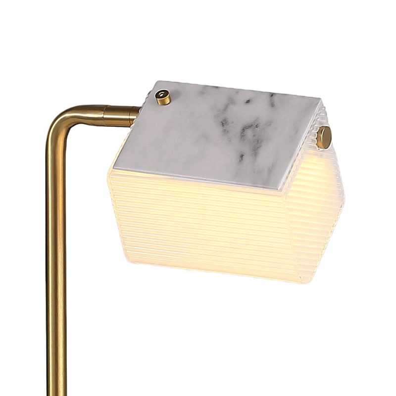 Geometrische moderne minimalistische metalen tafellamp