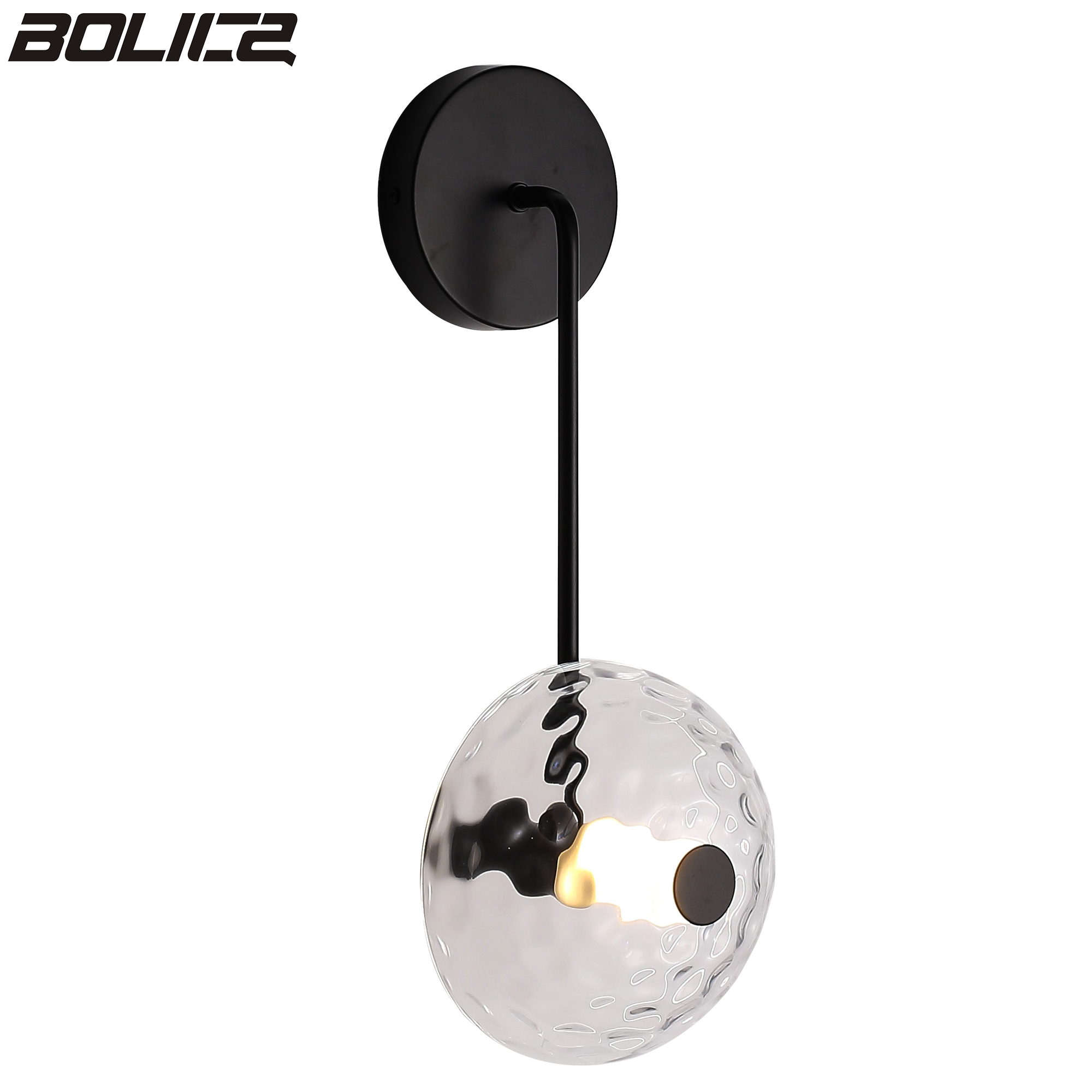 Gang Water Ripple Glazen Wandlamp