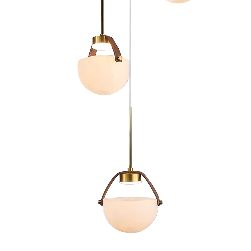 Modern egyedi csillár hosszú szálú csillár lépcsőházi világítás