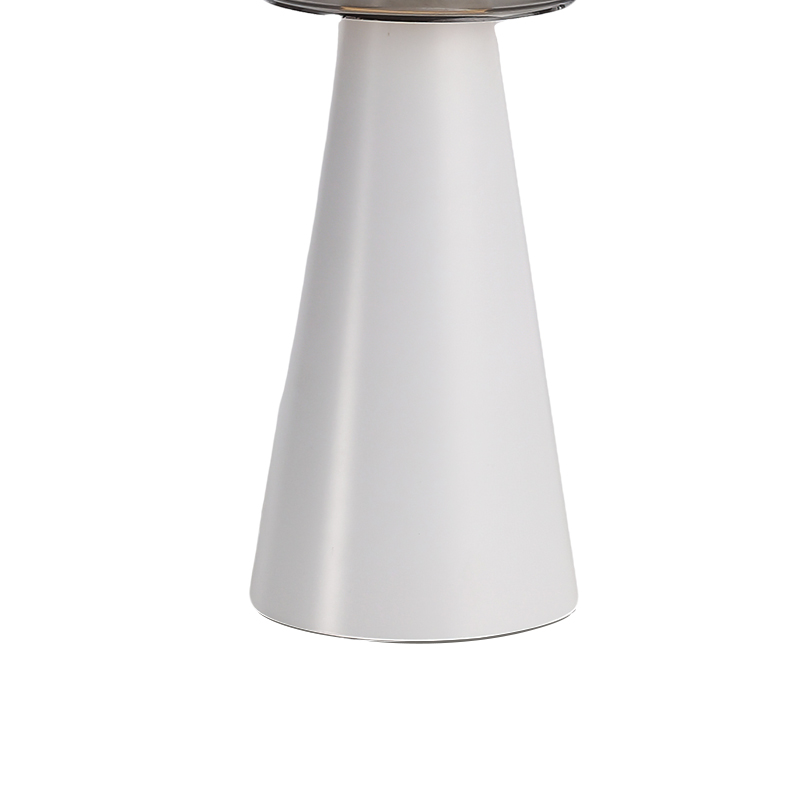 Λευκό μοντέρνο μινιμαλιστικό διακοσμητικό επιτραπέζιο φωτιστικό