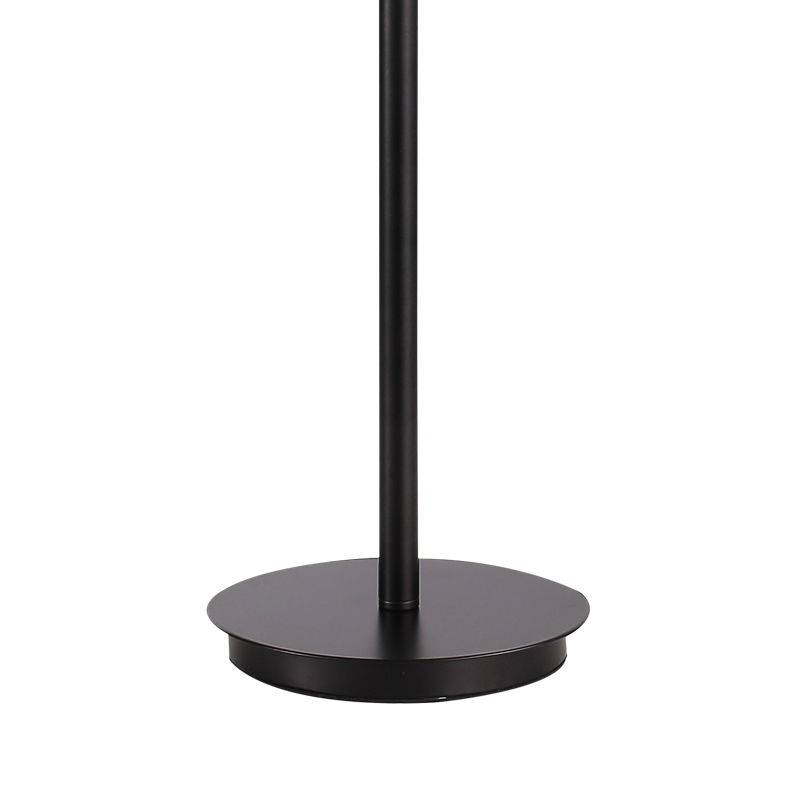 Abajur de mesa moderno em preto alabastro