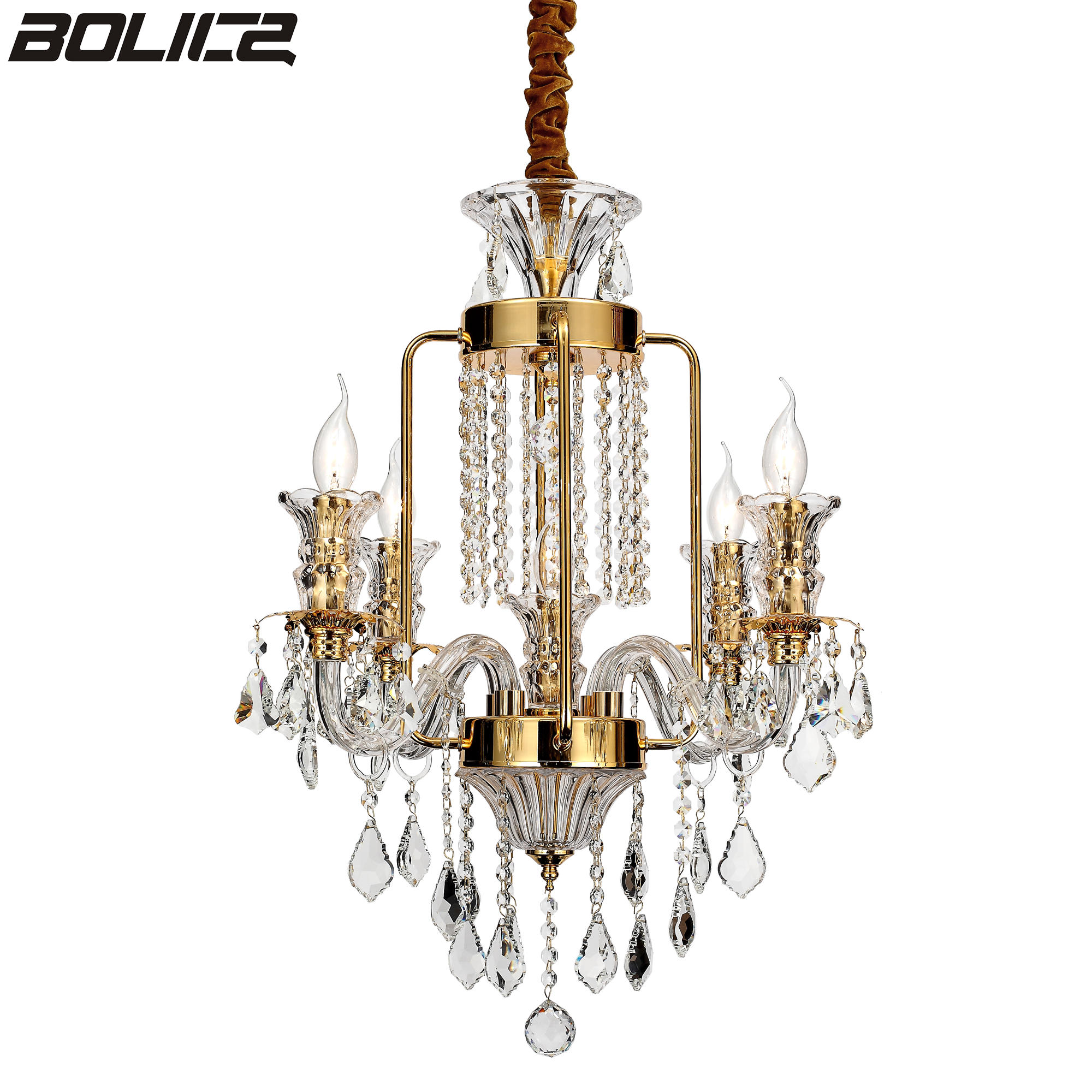 Klassisk krystalglas loftslysekrone Klassisk krystalglas loftslysekrone