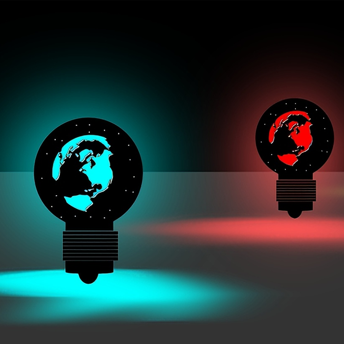 What are the main indicators and parameters for LED selection?