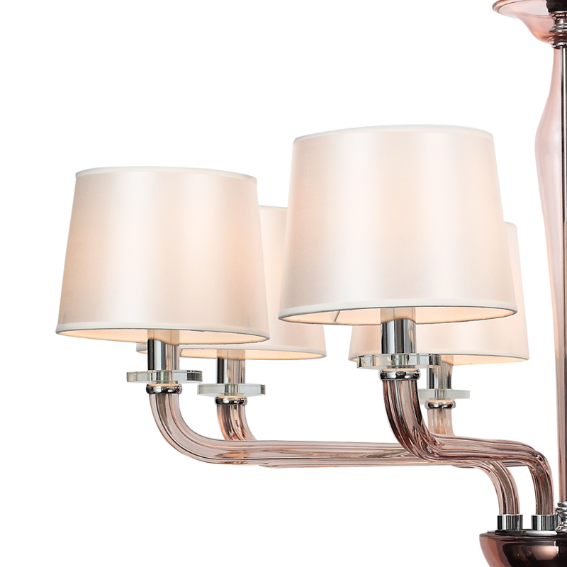 Lustre d'intérieur traditionnel couleur champagne