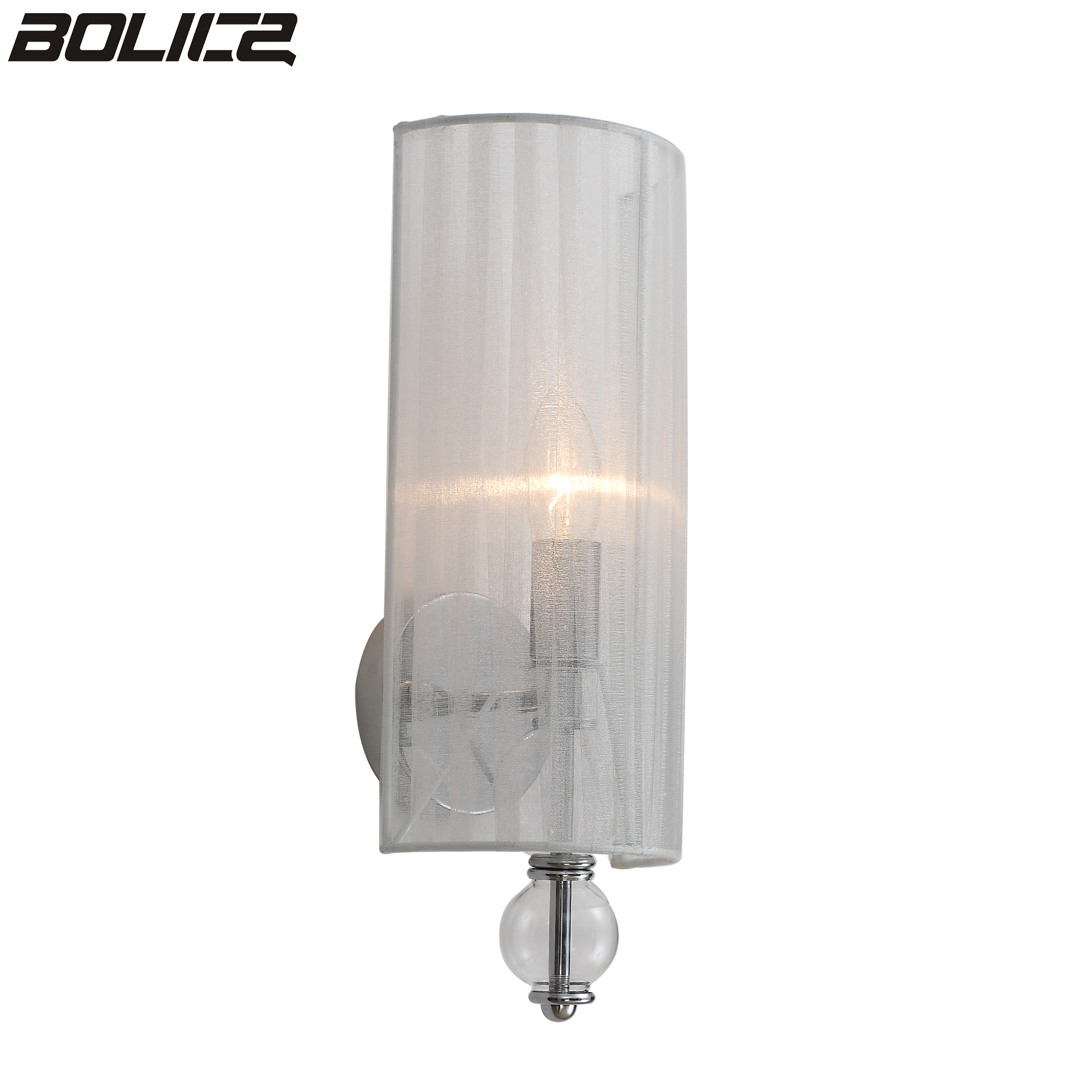 Modern Bedroom Single-Head Sheer Wall Lamp
