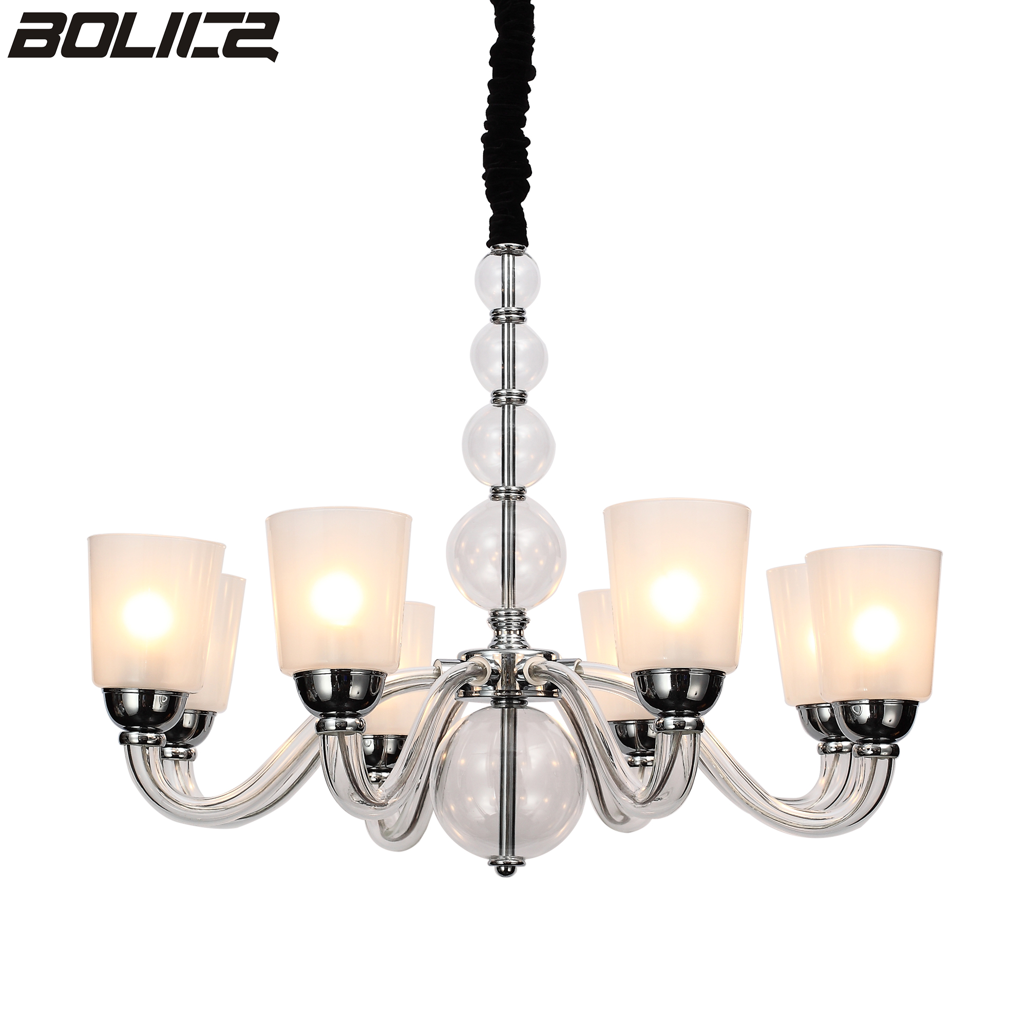 Moderner Kronleuchter im europäischen Stil, geeignet für Esszimmer oder Wohnzimmer