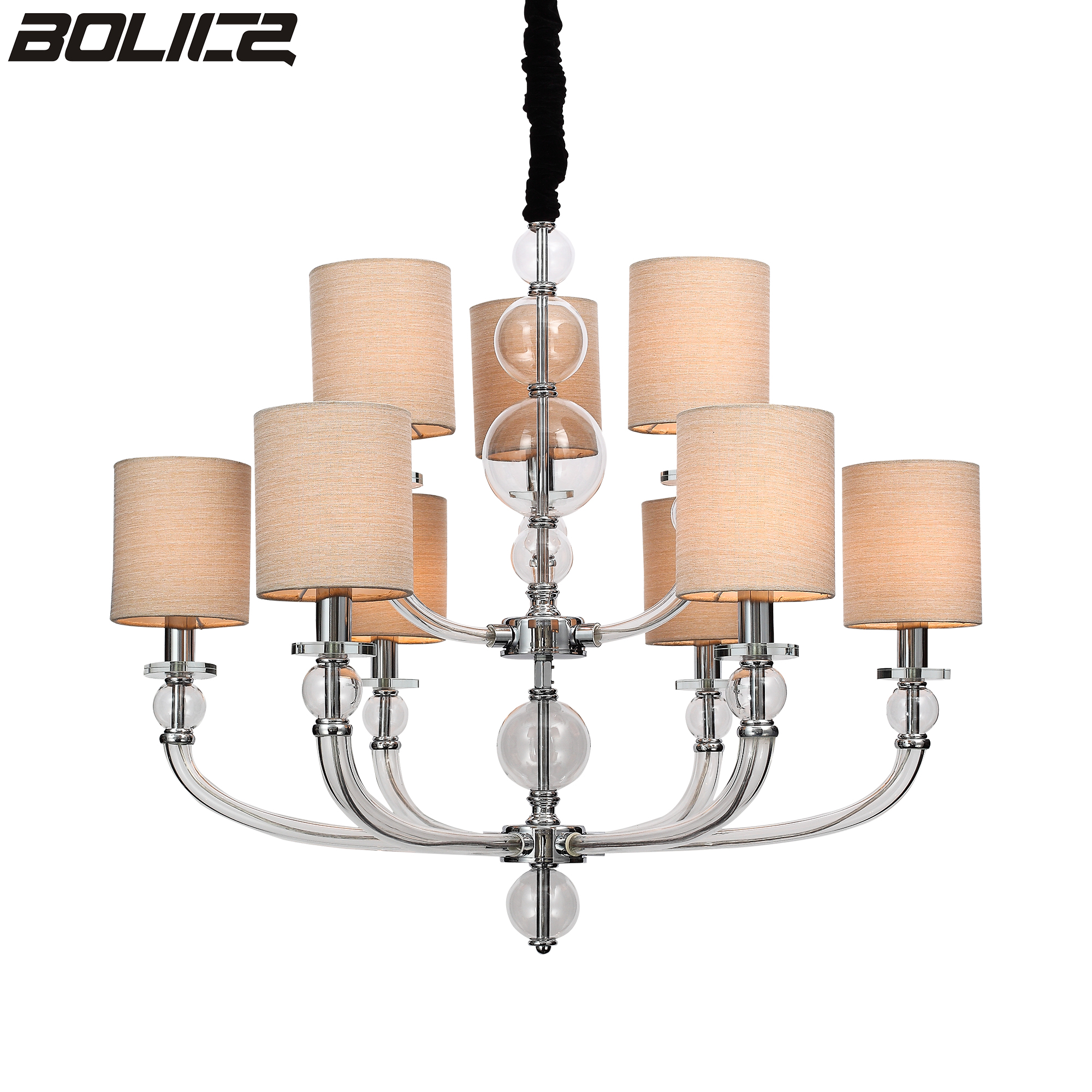Multi-tiered modern European-style chandelier