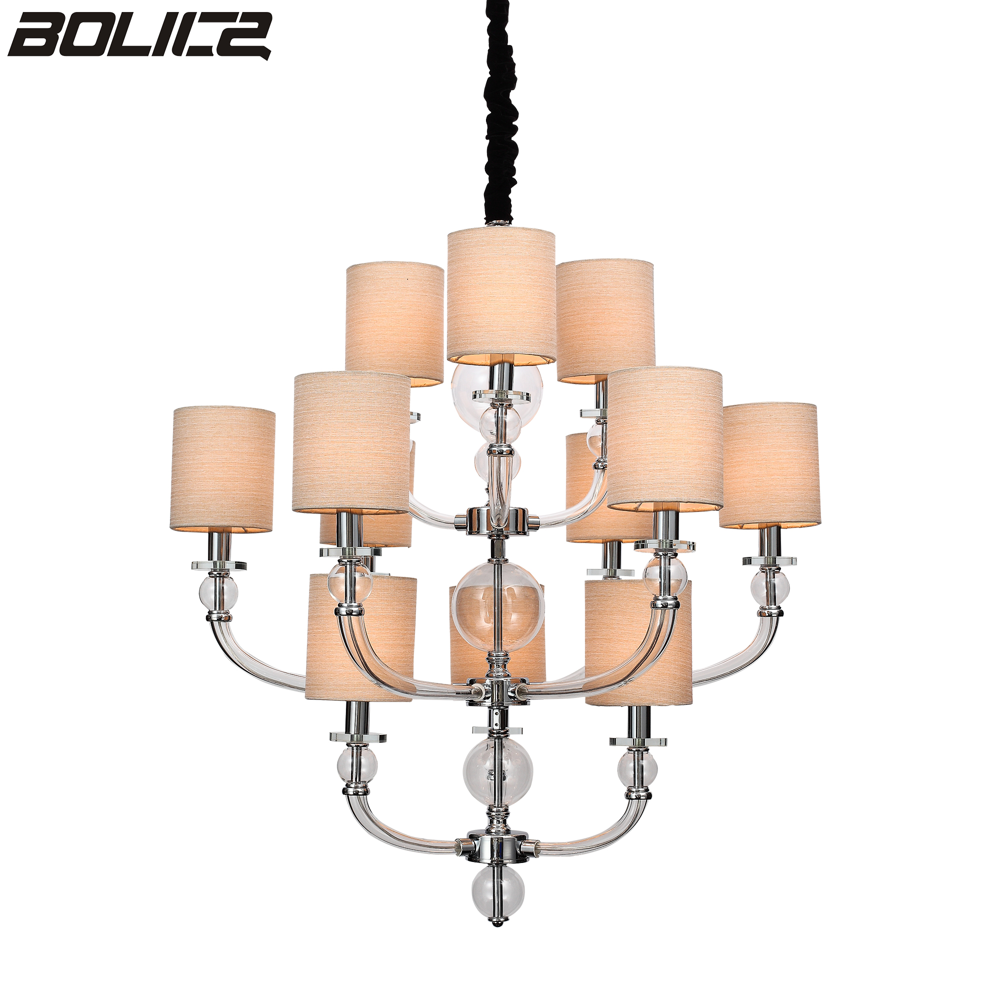 Multi-tiered modern European-style chandelier