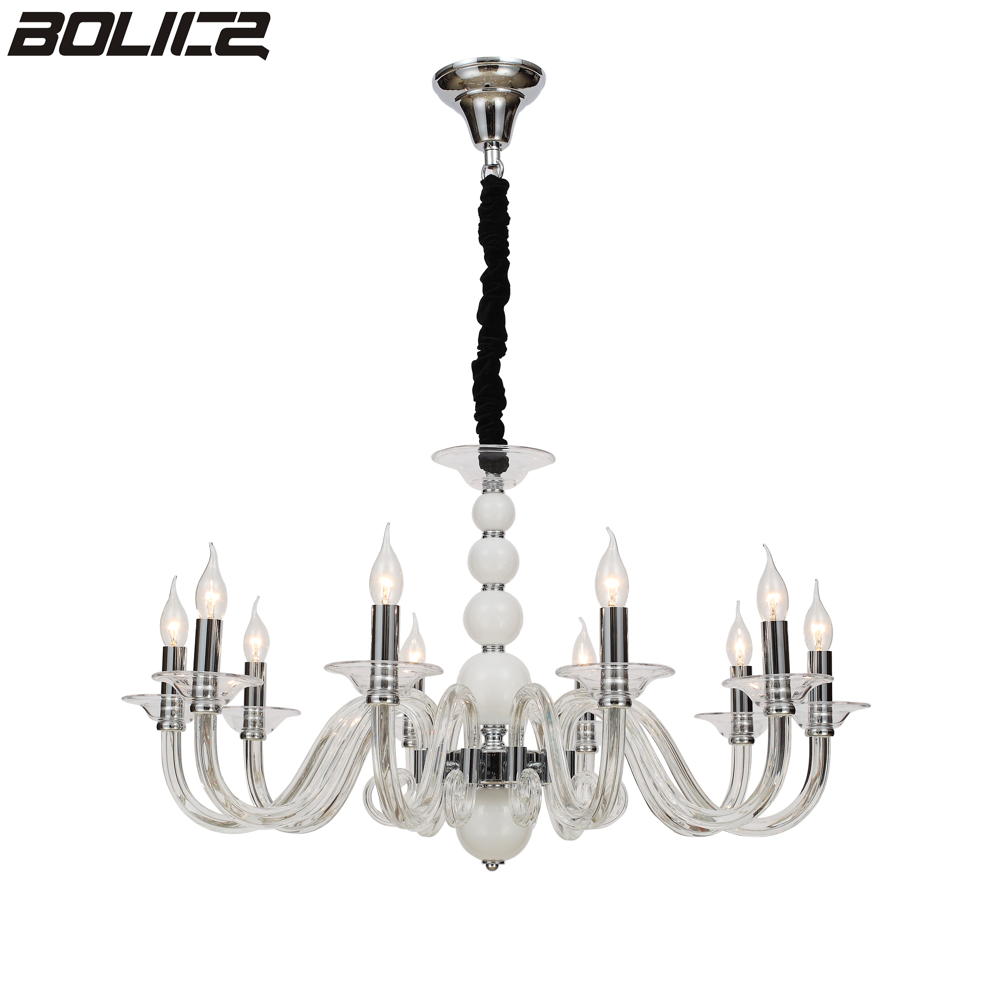 ヨーロッパ風のモダンな6本燭台シャンデリア