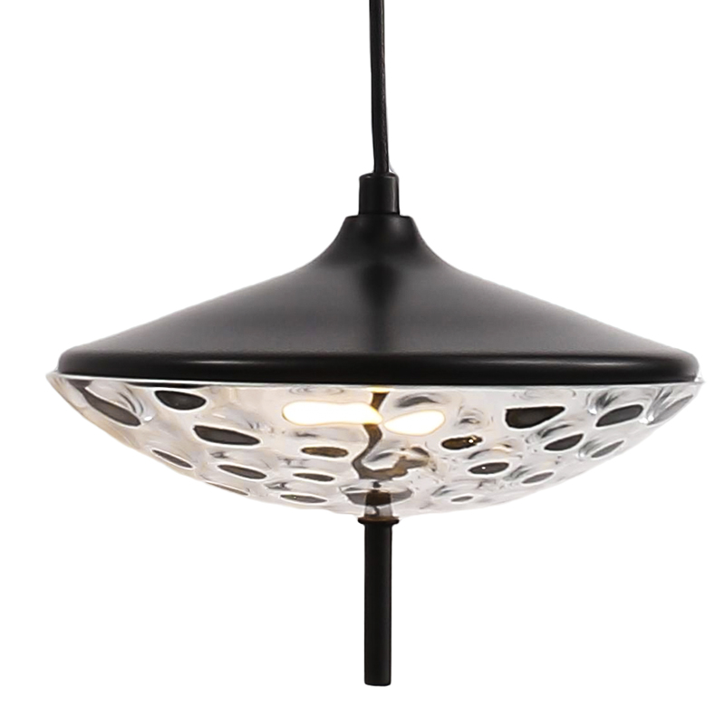 Spersonalizowana nowoczesna minimalistyczna lampa wisząca na ścianie