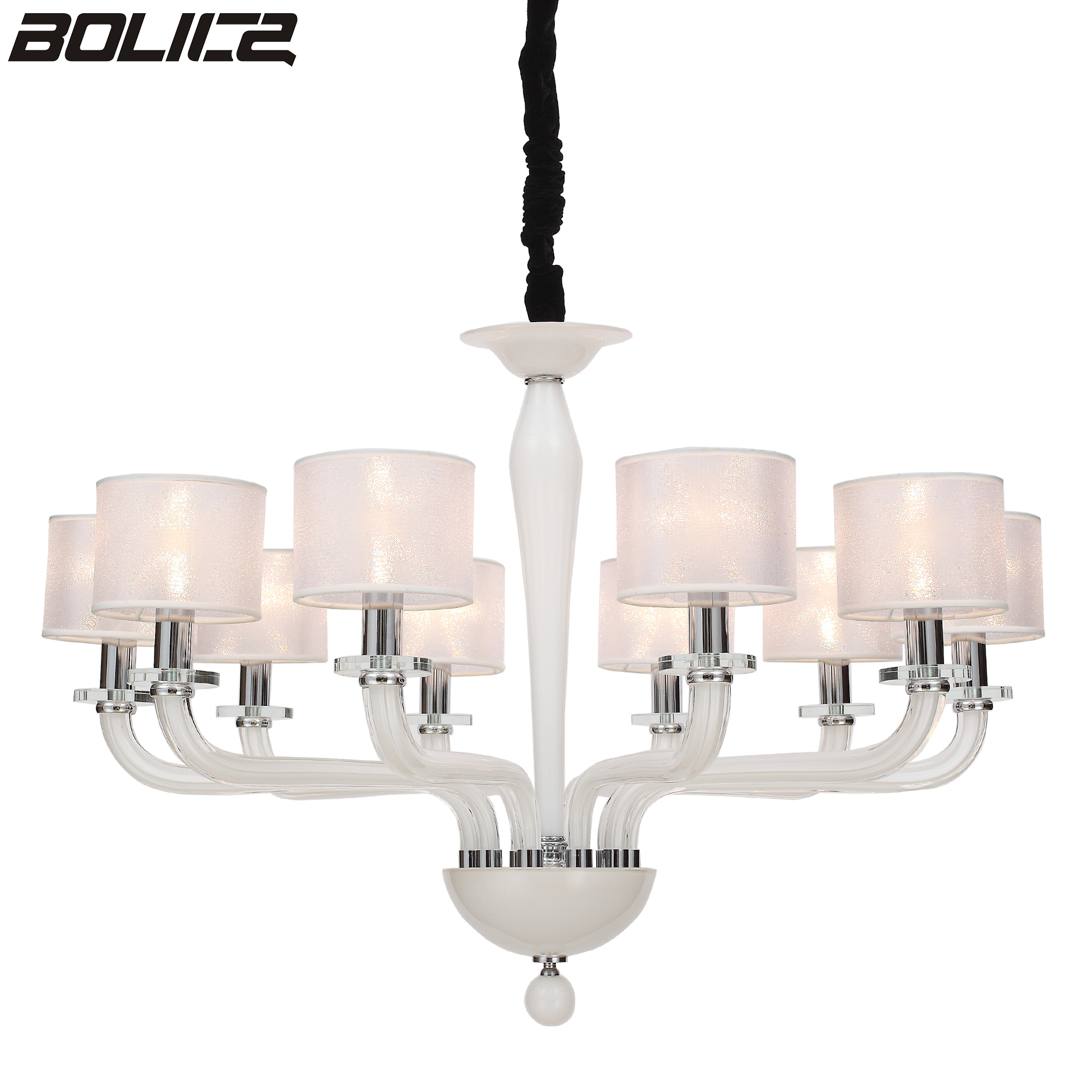 European classic white candle style pendant