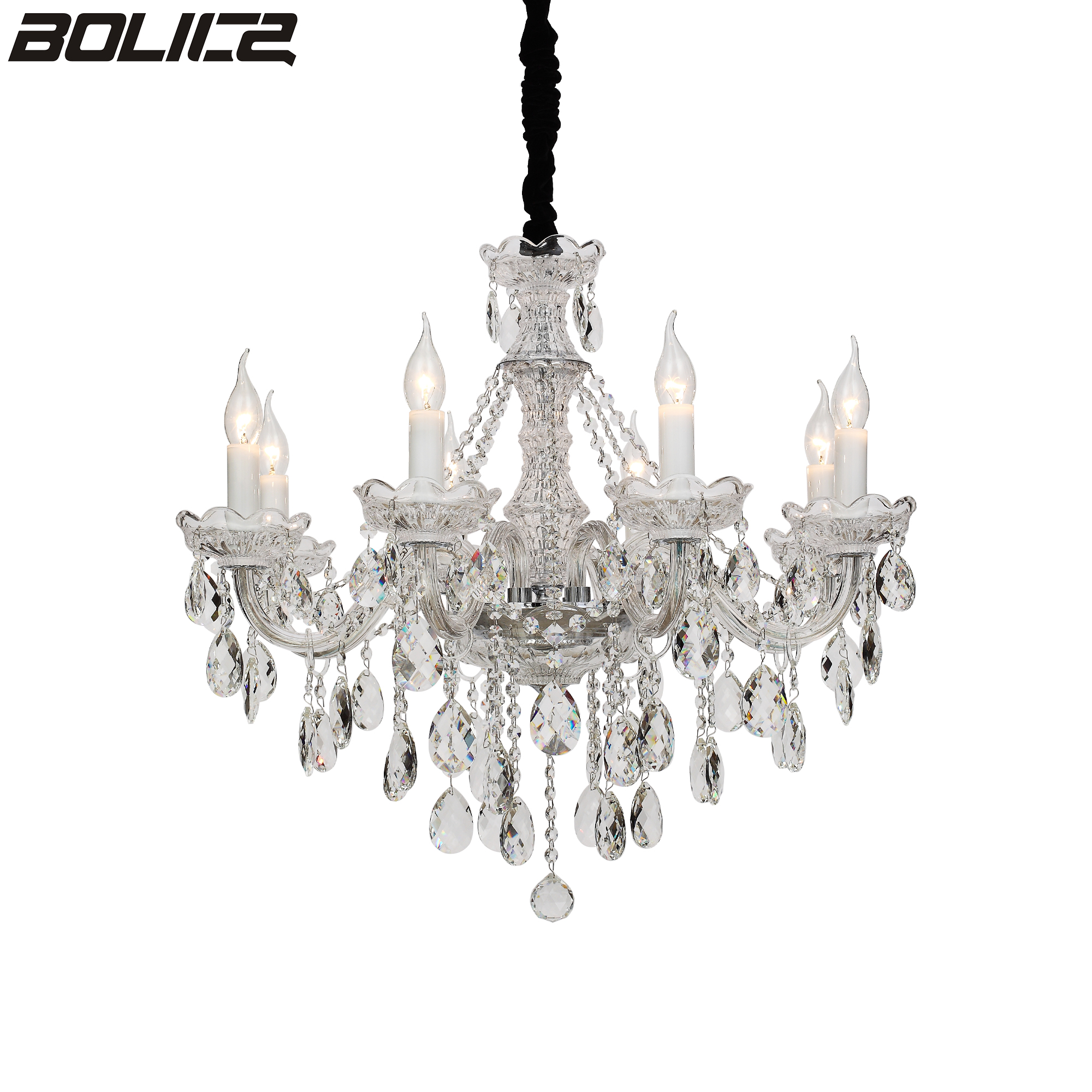 Lámpara de techo interior de alta gama de 8 luces