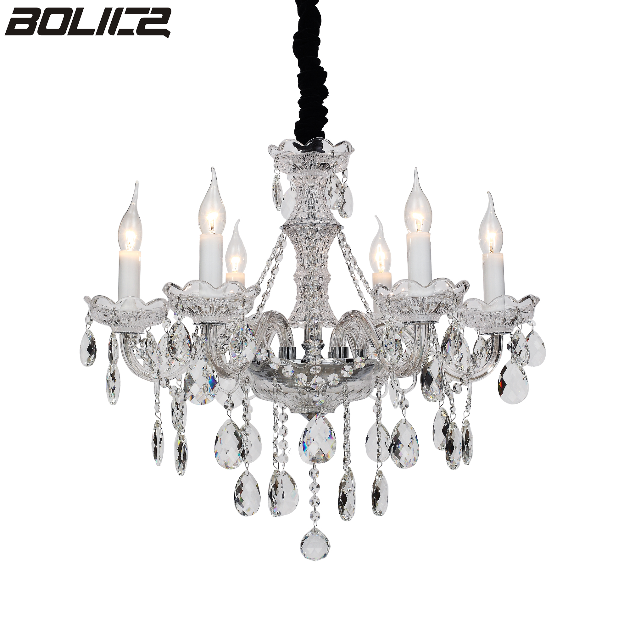 Lámpara de techo interior de alta gama de 8 luces