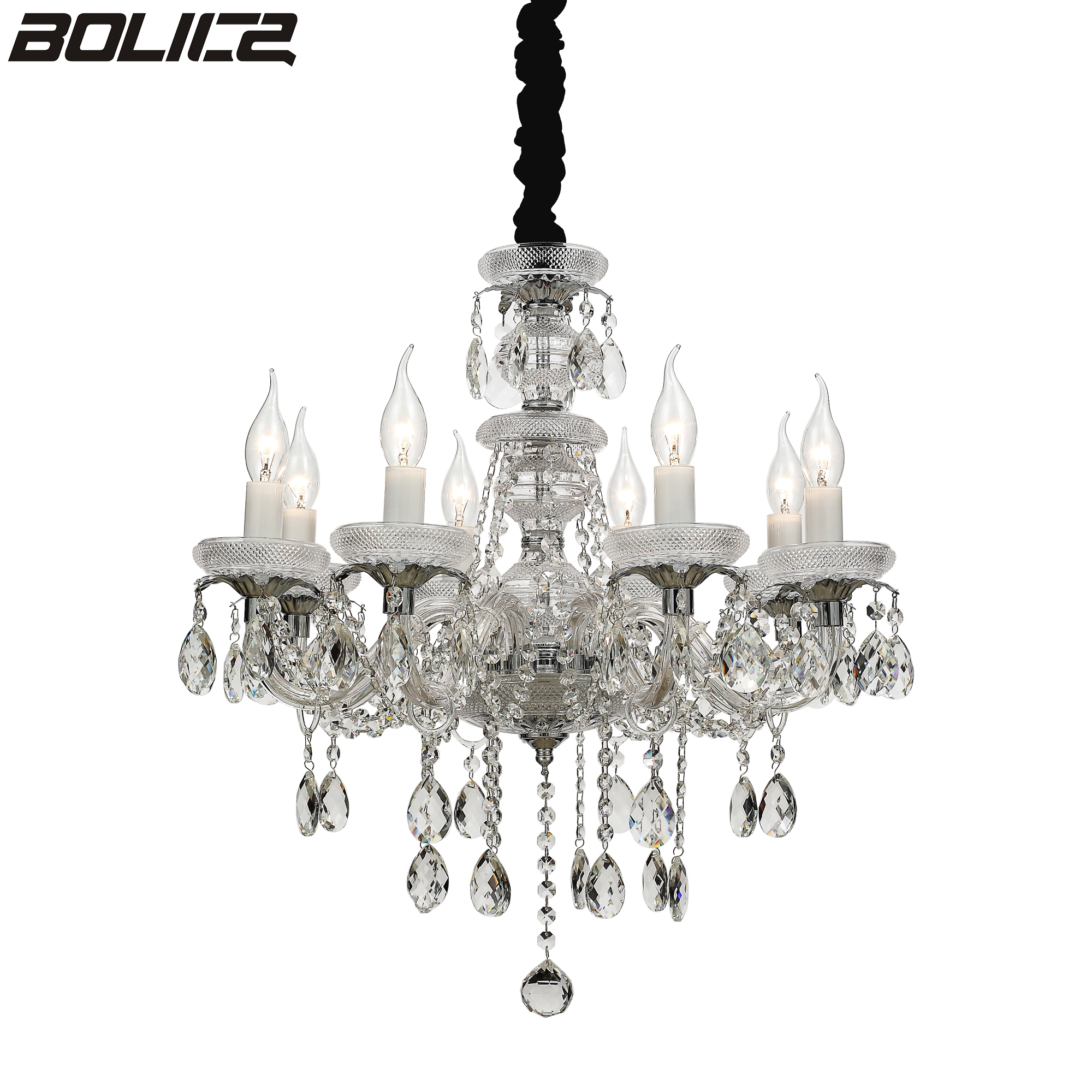 European-style indoor crystal glass chandelier