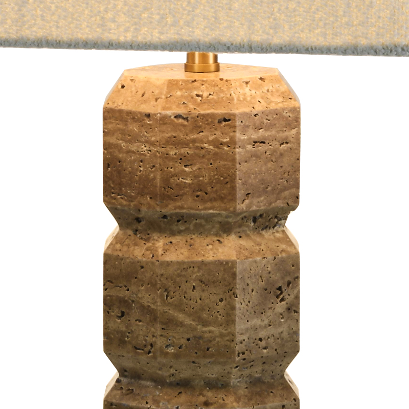 Marble bedroom living room decorative table lamp