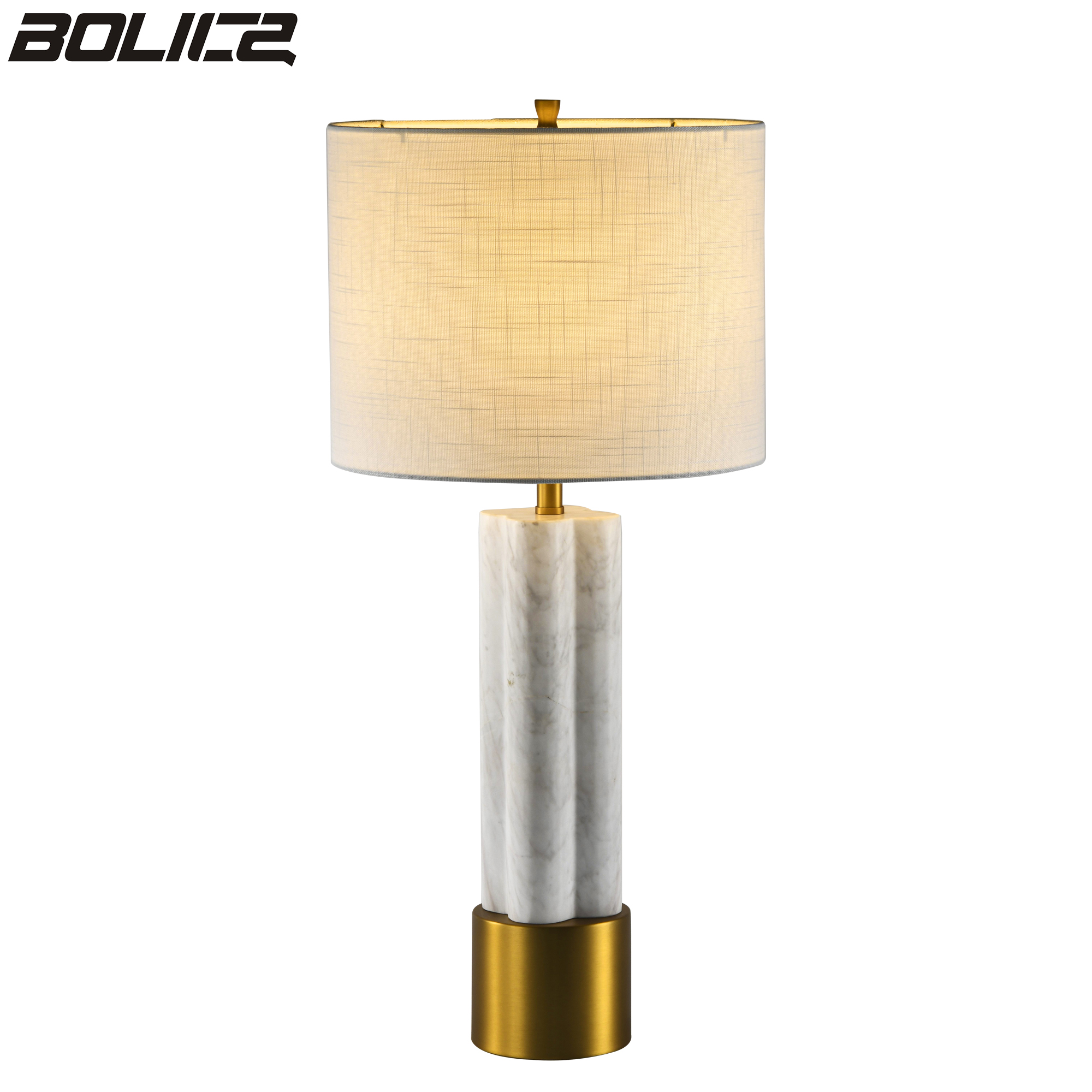 Minimalist modern marble high-end metal chandelier