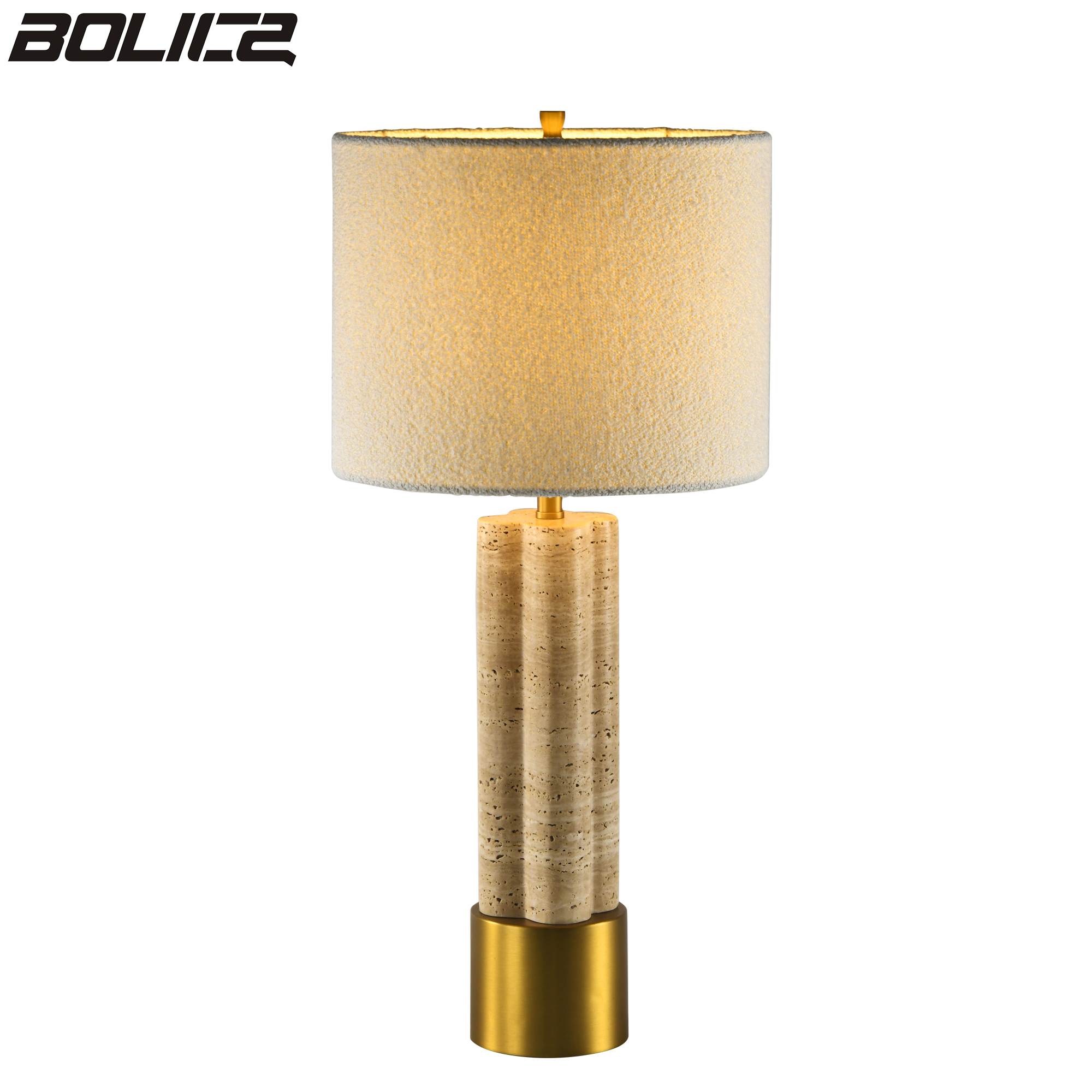 Minimalist modern marble high-end metal chandelier