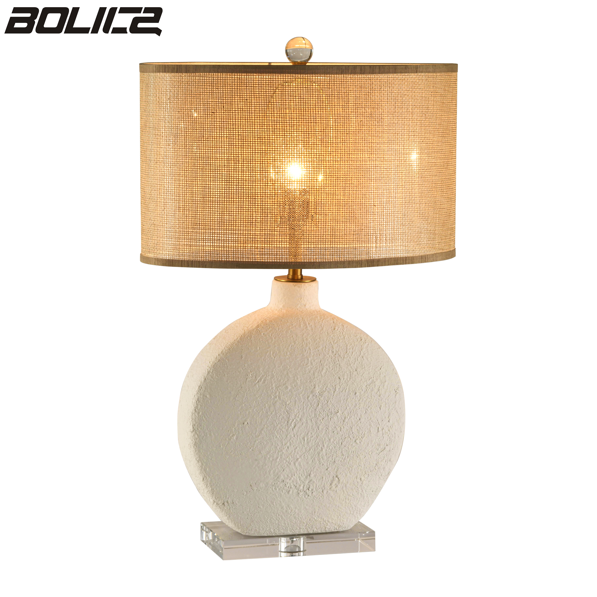Personalized ceramic table lamps for office decoration