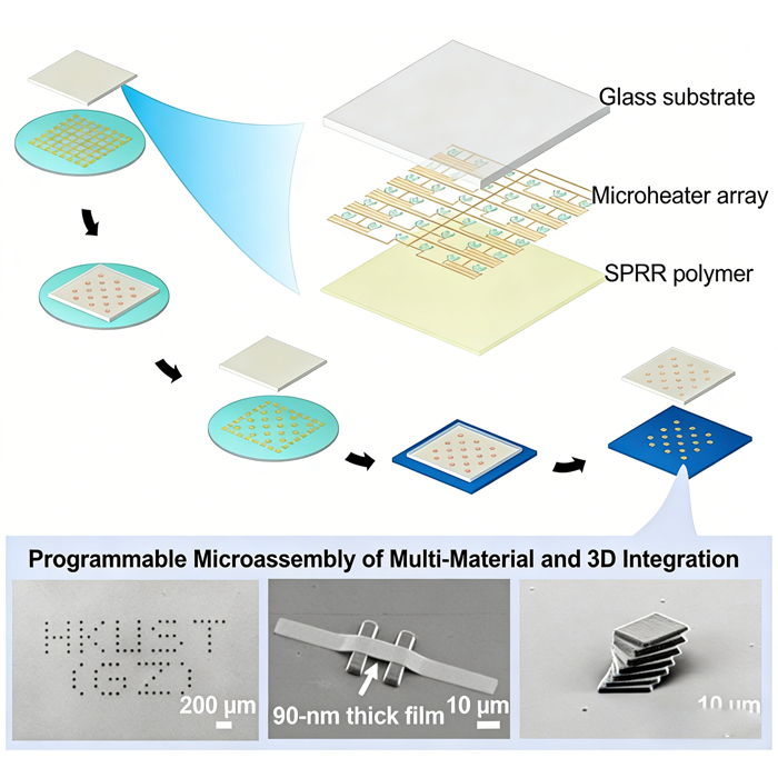 HKUST develops new MicroLED transfer process
