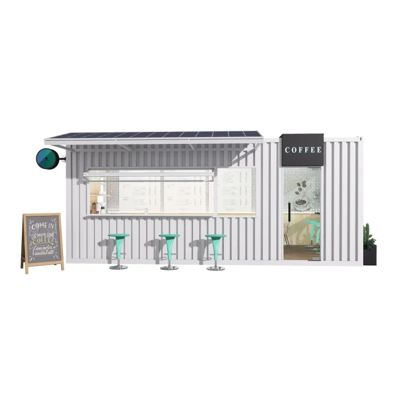 Mini Popup Shop Mobile Coffee Bar Container House