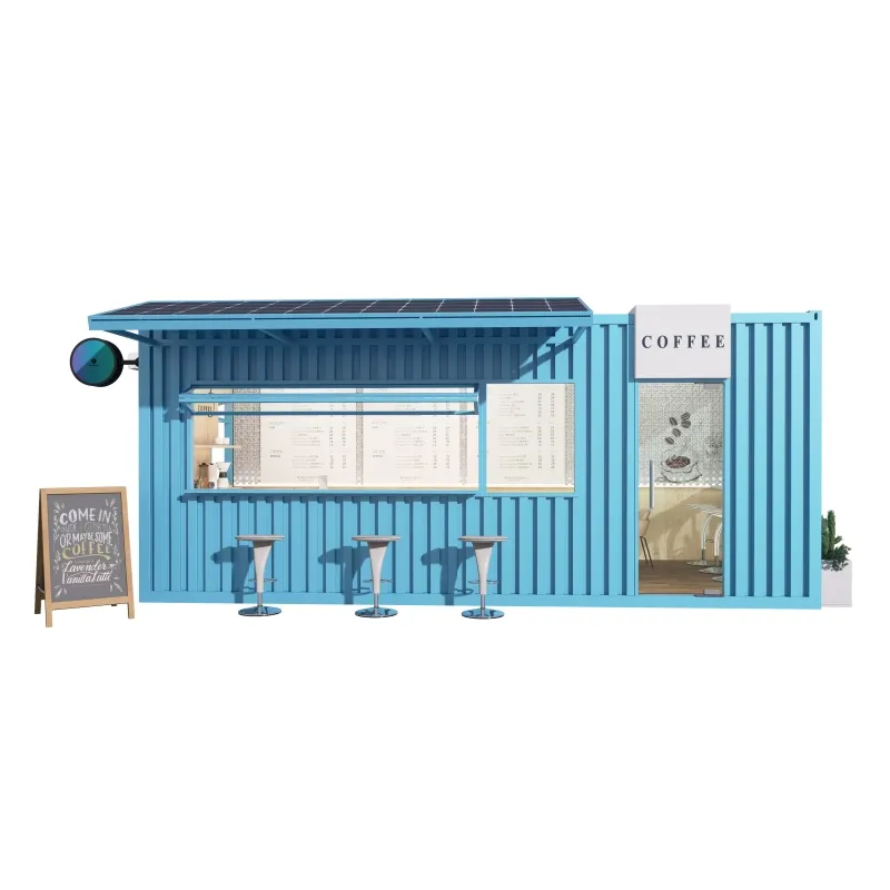 Mini Popup Shop Mobile Coffee Bar Container House