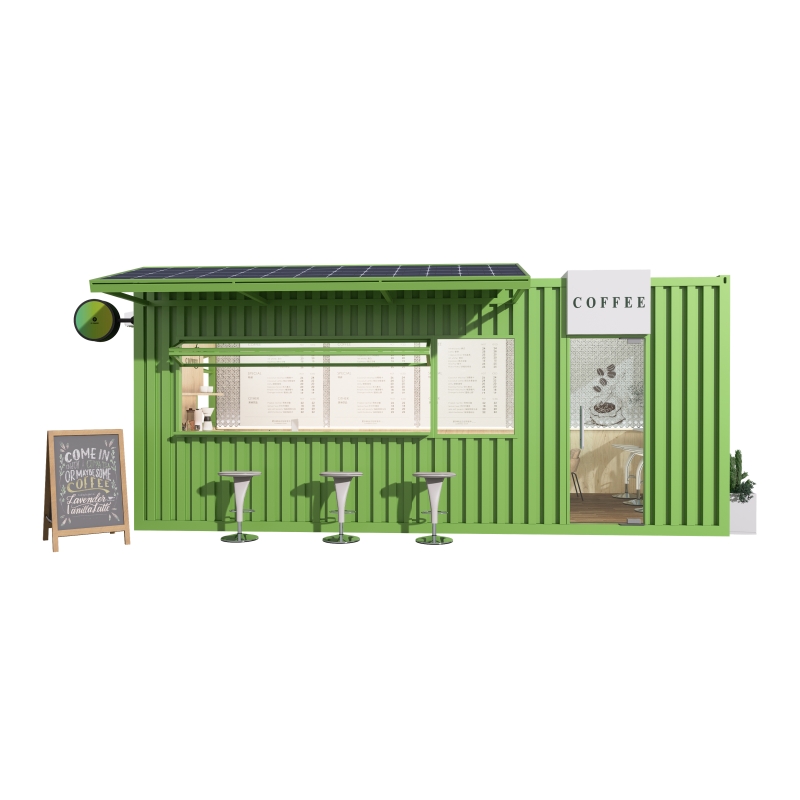 Mini Pop-up Shop Mobiele Koffiebar Containerhuis