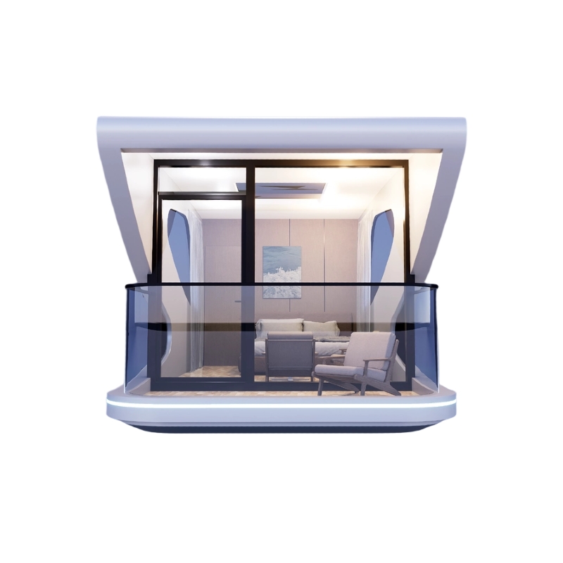 Campingplats Prefab Modern Lyx Capsule Homes