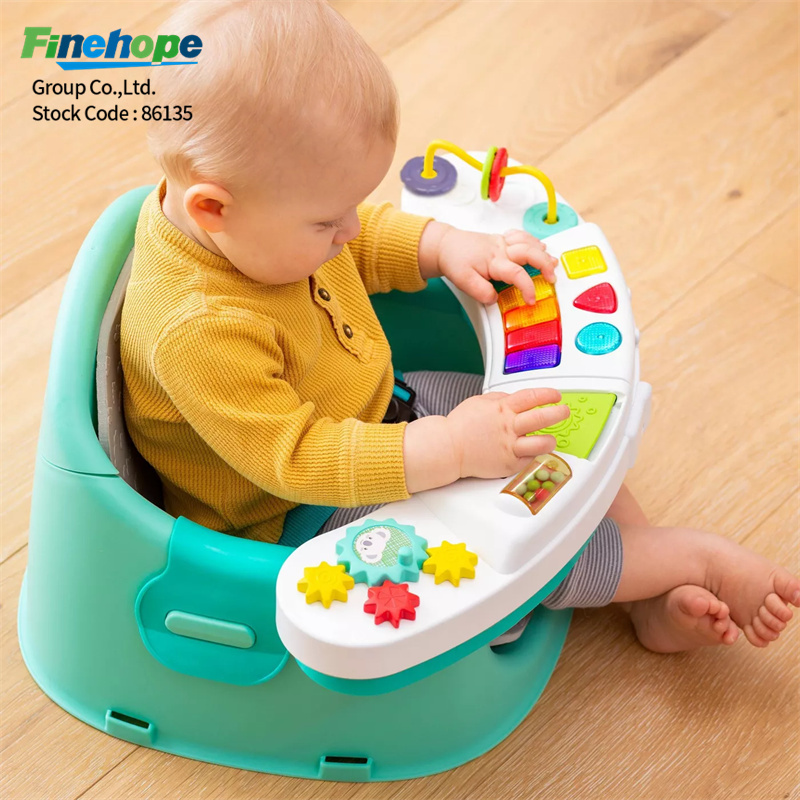 Siège bébé en mousse de polyuréthane avec jouets