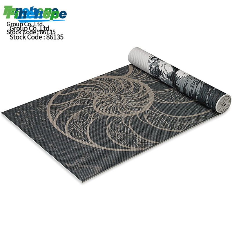 Tapis de yoga imprimé sur mesure en polyuréthane