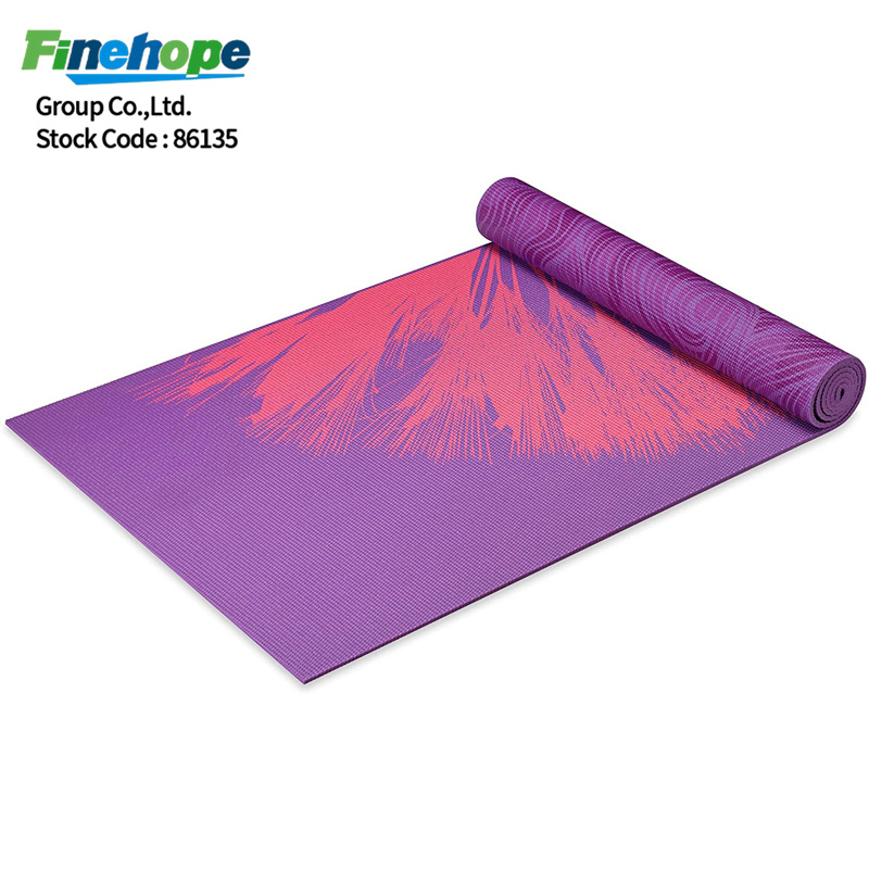 Tapis de yoga en polyuréthane conçu par le client