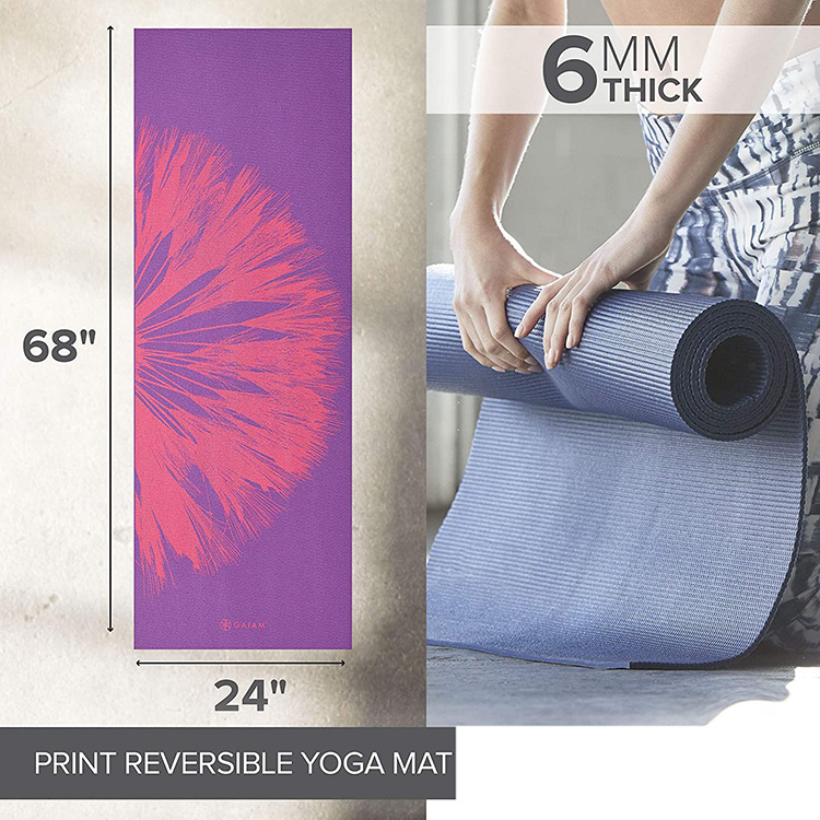 Tapis de yoga en polyuréthane conçu par le client