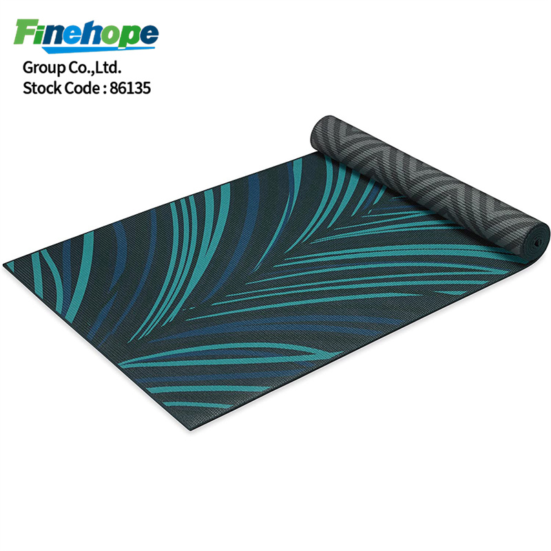 Tapis de yoga imprimé personnalisé en PU
