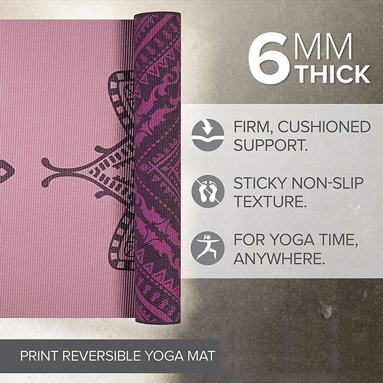 Tapis de yoga en matériau écologique en PU